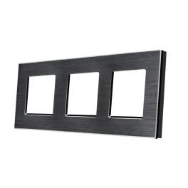 Rama Tripla din Aluminiu LUXION - negru