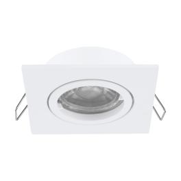 Recessed Spotlight "Tedo Pro" square 50W white IP20