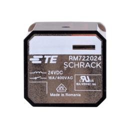 Releu de putere 3CC 24Vc.c. 16A, capac normal AMP Faston 187