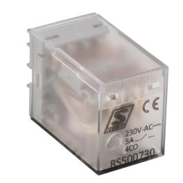 Releu inserabil 14 pini, 4CC, 5A, 230V c.a., S-Relay RS5