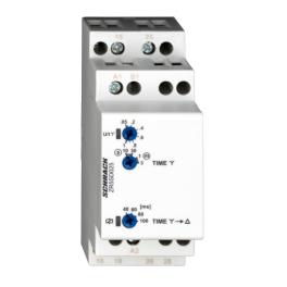 Releu temp. stea/triunghi, 2CC, Ualim=12-240VAC/VDC, 8A