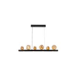 ROCK CANDELABRU 4X5W NEGRU/CHIHLIMBAR