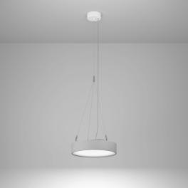 Round 90 PD DI 8,5W 1007lm 830 OP on/off argintiu Ø-350