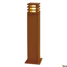 RUSTY 70 LED patrat de exterior 3000K IP55, fier ruginiu