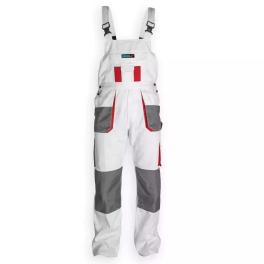 Salopetă de protecţie mărime l/54, alb, greutate 190g/m2