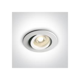 Saturn 1, 50W , MR16, GU10, 110-240V, IP20, alb