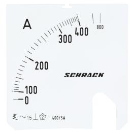 Scală 72*72mm, 400/800/5A, AC