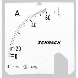 Scală 96*96mm, 60/120/5A, AC