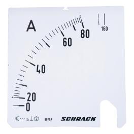 Scală 96*96mm, 80/160/5A, AC