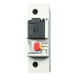 Separator cu fuzibile D02, 1 pol, 10A fix, complet