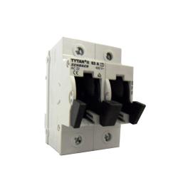 Separator de sarcină pentru portfuzibile D0 TYTAN-II 2p, 63A