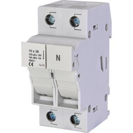 Separator modular pentru portfuzibile 10x38 1p+N 32A