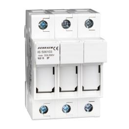 Separator modular pentru portfuzibile 10x38 3p 32A