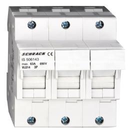 Separator modular pentru portfuzibile 14x51 3p 50A