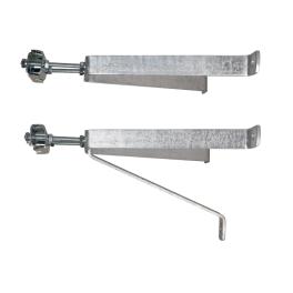 Set 30 cm. suporți montaj SAT, oțel galvanizat la cald