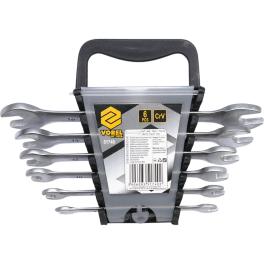 SET CHEI FIXE SATINATE, 6 BUC, 6-17MM