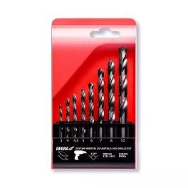 Set de  6 burghii pentru metal;hss;otel 4341;135°; 3*61,4*75,4.5*80,5*86,6*93,7*109,8*117,10*133mm