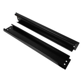 Set elemente faţă-spate soclu din oţel, L=600 Î=100 mm