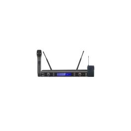 SET MICROFOANE UHF 16 CANALE 1 DE MANA + 1 TIP CASCA BST
