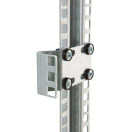 Set suport vertical 19'' 1U pt. profil mijlociu in dulap DS