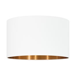 Shade for Pendant luminaire "Pasteri Pro" white/copper