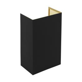 Shade for Wall luminaire Pasteri Pro B: 180 mm black/gold