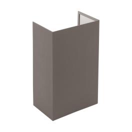 Shade for Wall luminaire Pasteri Pro B180mm anthracite-brown