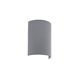 Shade semicircular for Pasteri Pro grey/silver
