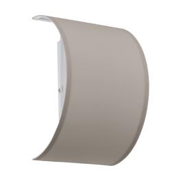 Shade semicircular for Pasteri Pro taupe