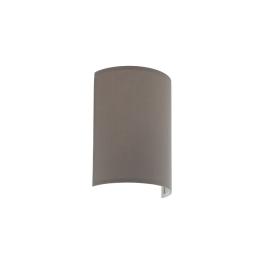 Shade semicircular for Pasteri Proanthracite-brown
