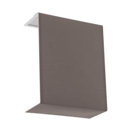Shade square zu Wall luminaire Pasteri Pro anthracite-brown