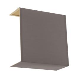 Shade square zu Wall luminaire Pasteri Pro cappuccino/gold