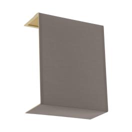 Shade square zu Wall luminaire Pasteri Pro cappuccino/gold