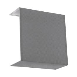 Shade square zu Wall luminaire Pasteri Pro linen grey