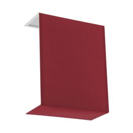 Shade square zu Wall luminaire Pasteri Pro marsala