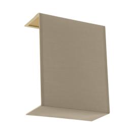 Shade square zu Wall luminaire Pasteri Pro taupe/gold