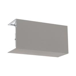 Shade square zu Wall luminaire Pasteri Pro taupe