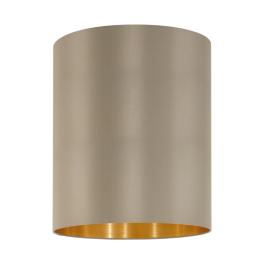 Shade zu Wall luminaire "Pasteri Pro" taupe/gold