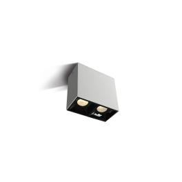 Sienna-II-S 2x7W, 2x550lm, 3000K, 100-240V, IP20, 36°, alb