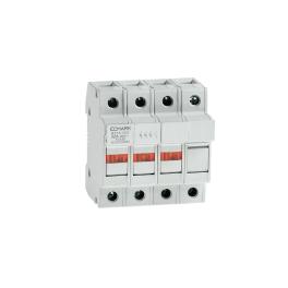 SOCLU PENTRU SIGURANTA FUZIBILA 14X51, 3P+N, 63A