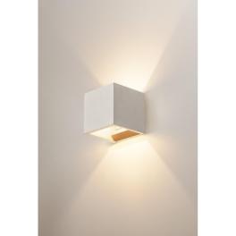 SOLID CUBE,QT14,gri,25Wlampa de perete