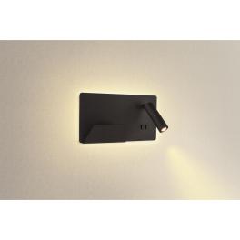 SOMNILA Spot 13W 3000K 230V negru