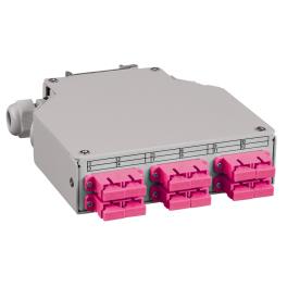 Splicebox FO pt. sina DIN,  8 Fibre, SC, 50/125µm OM4