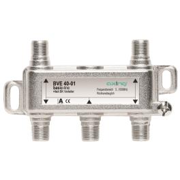 Splitter BK 1xF-Mamă-4xF-Mamă,Multimedia,5-1006MHz,BVE40-01