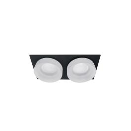 SPOT DUBLU PATRAT NEGRU/ALB SA-045/2