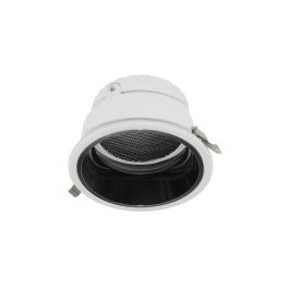 SPOT EL-305 INCASTRAT GU10 ALB &amp; NEGRU