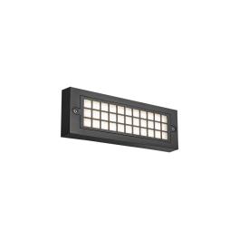 SPOT LED DE FATADA GRF300  6W 4000K IP65 NEGRU
