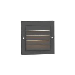 SPOT LED DE  FATADA GRF304 LED  6W 4000K IP65 NEGRU