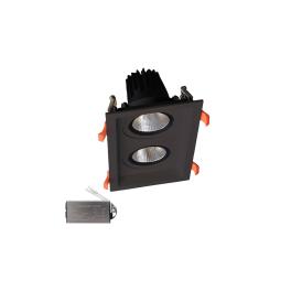 SPOT LED DUBLU 2X15W 230V 4000K BL+KIT EMERGENTA