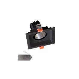 SPOT LED PATRATT 30W 230V 4000K BL+KIT EMERGENTA